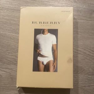 Burberry Crew Neck Shirt - XL - NIB